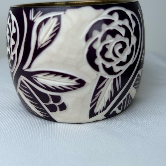 Vintage Boho Style Wide Bangle Bracelet - Picture 5 of 8